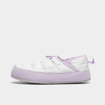 The North Face Kids' ThermoBall™ Traction Mule II Gardenia White / Lavender Fog
