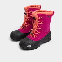 The North Face Juniors Girls’ Alpenglow V WP Fuschia Pink / Coral Sunrise