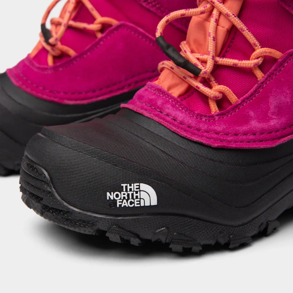 The North Face Juniors Girls’ Alpenglow V WP Fuschia Pink / Coral Sunrise