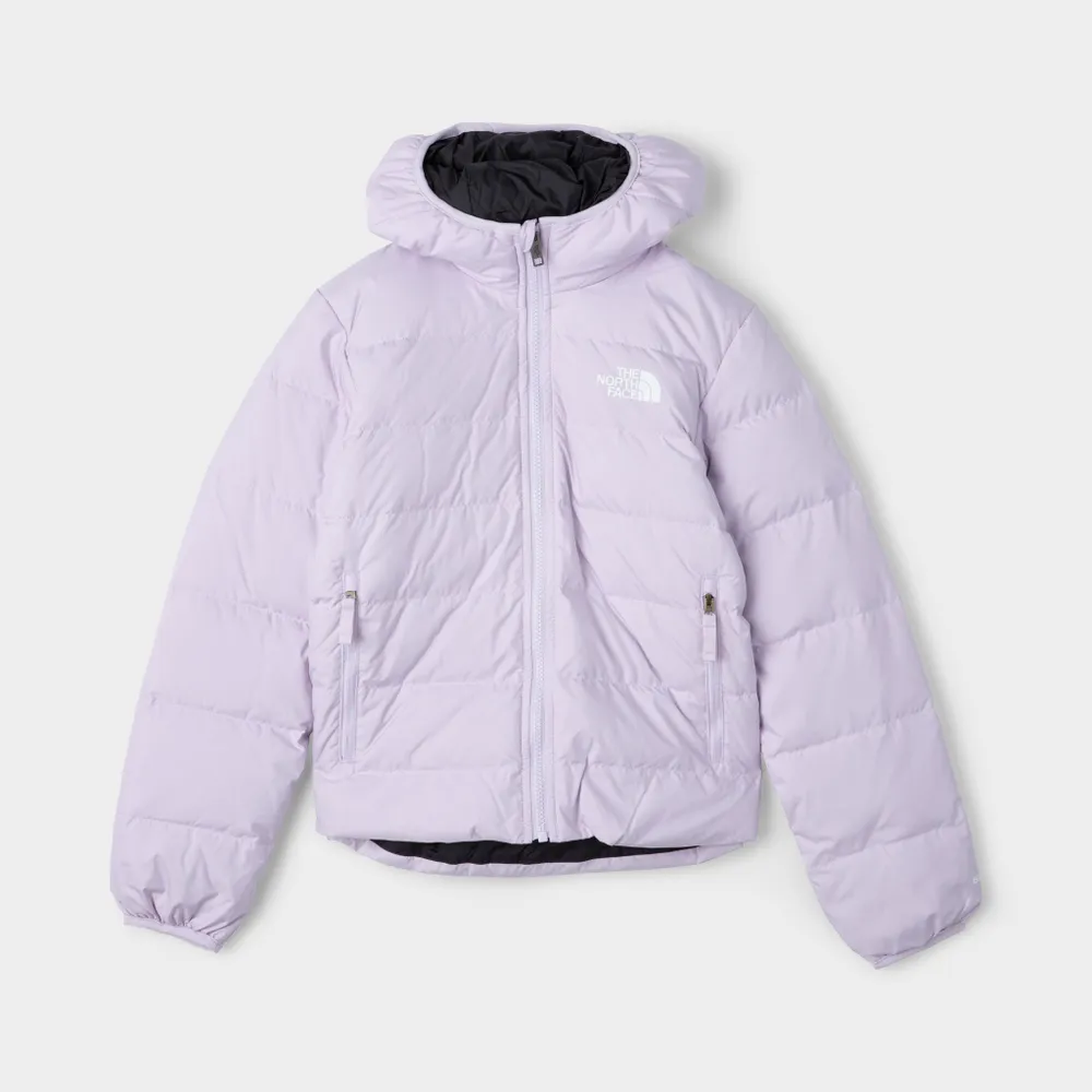 The North Face Child Girls’ Reversible Down Hooded Jacket / Lavender Fog