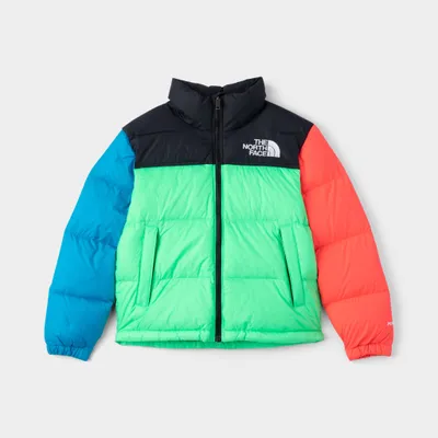 The North Face Juniors' 1996 Retro Nuptse Jacket / Chlorophyll Green