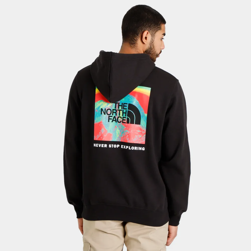 The North Face Printed Box NSE Pullover Hoodie TNF Black / Ombre Graphic