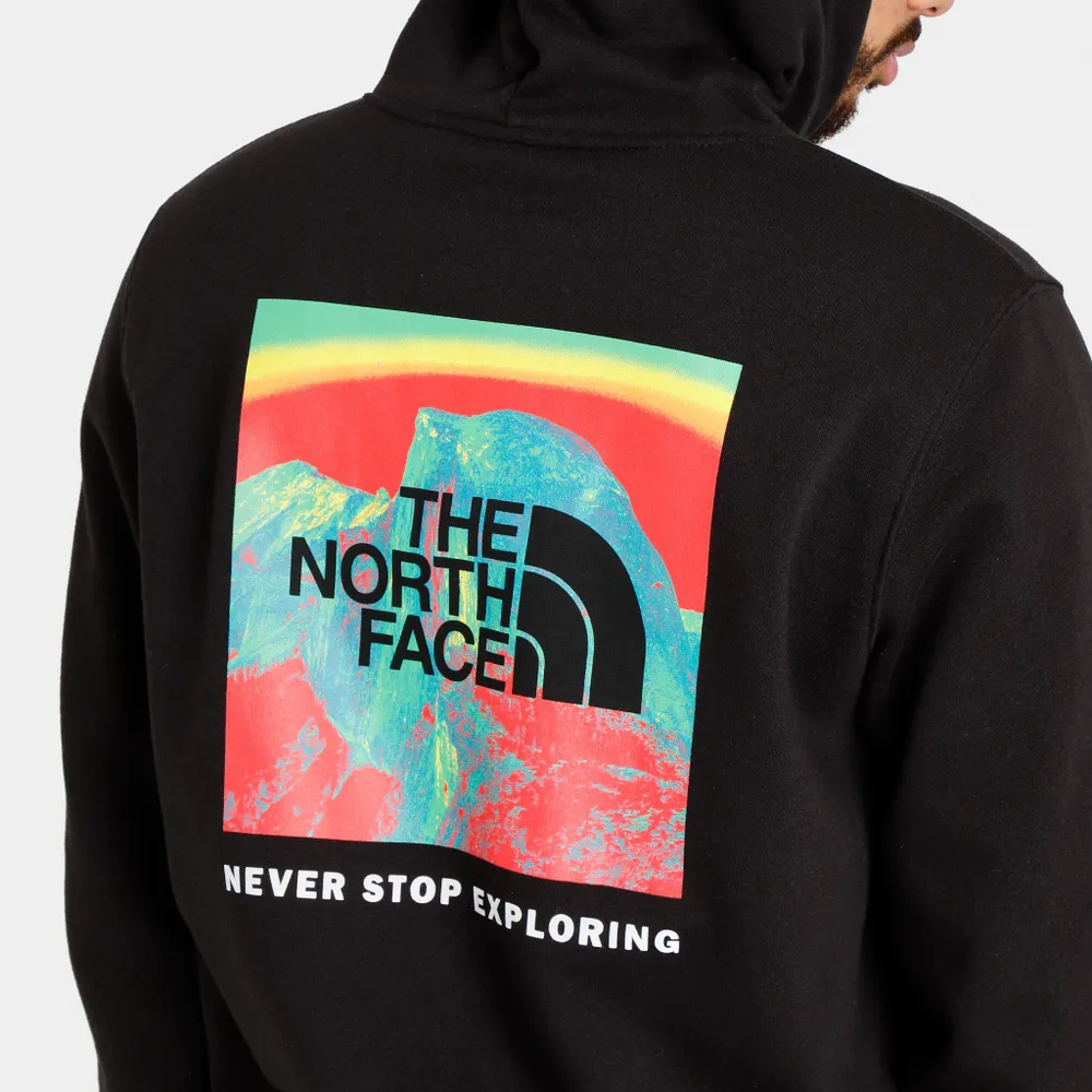 The North Face Printed Box NSE Pullover Hoodie TNF Black / Ombre Graphic