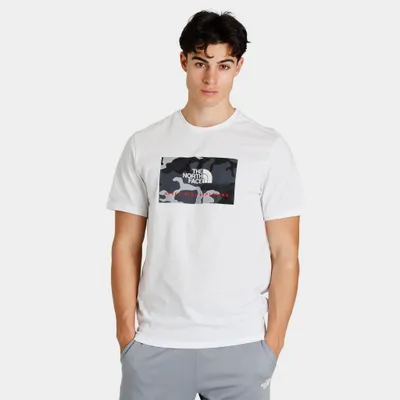 The North Face Camo Logo T-shirt / White