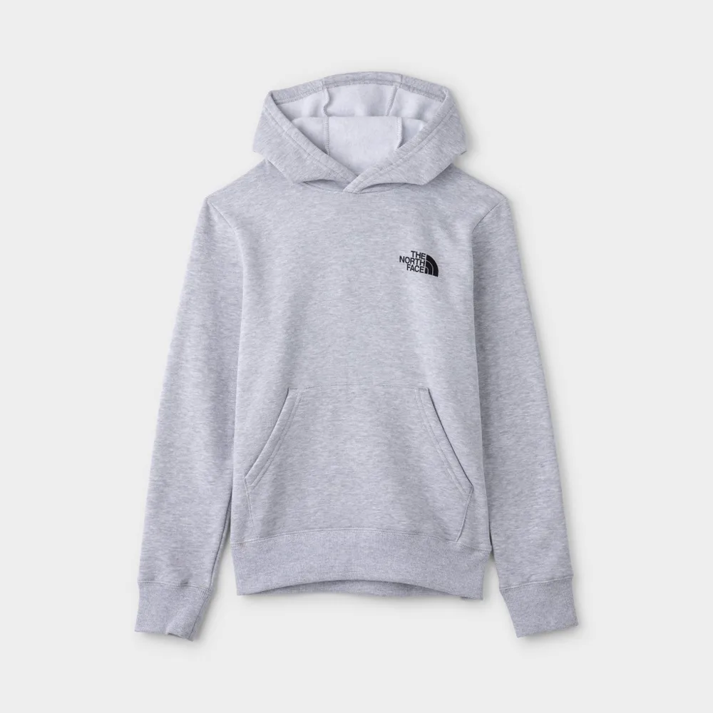 The North Face Junior Boys� Camp Fleece Pullover Hoodie / TNF Light Grey Heather