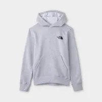 The North Face Junior Boys� Camp Fleece Pullover Hoodie / TNF Light Grey Heather