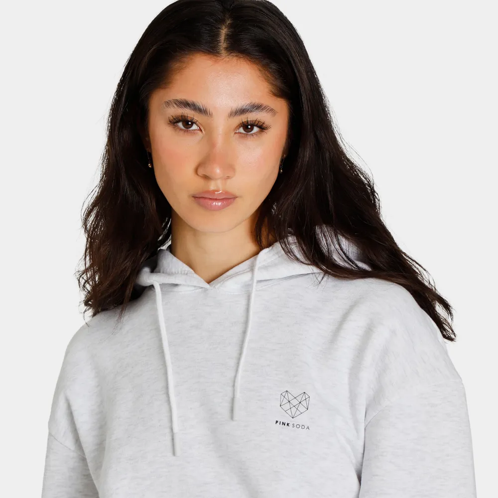 Pink Soda Sport Women’s Essentials Pullover Hoodie / Ice Marl