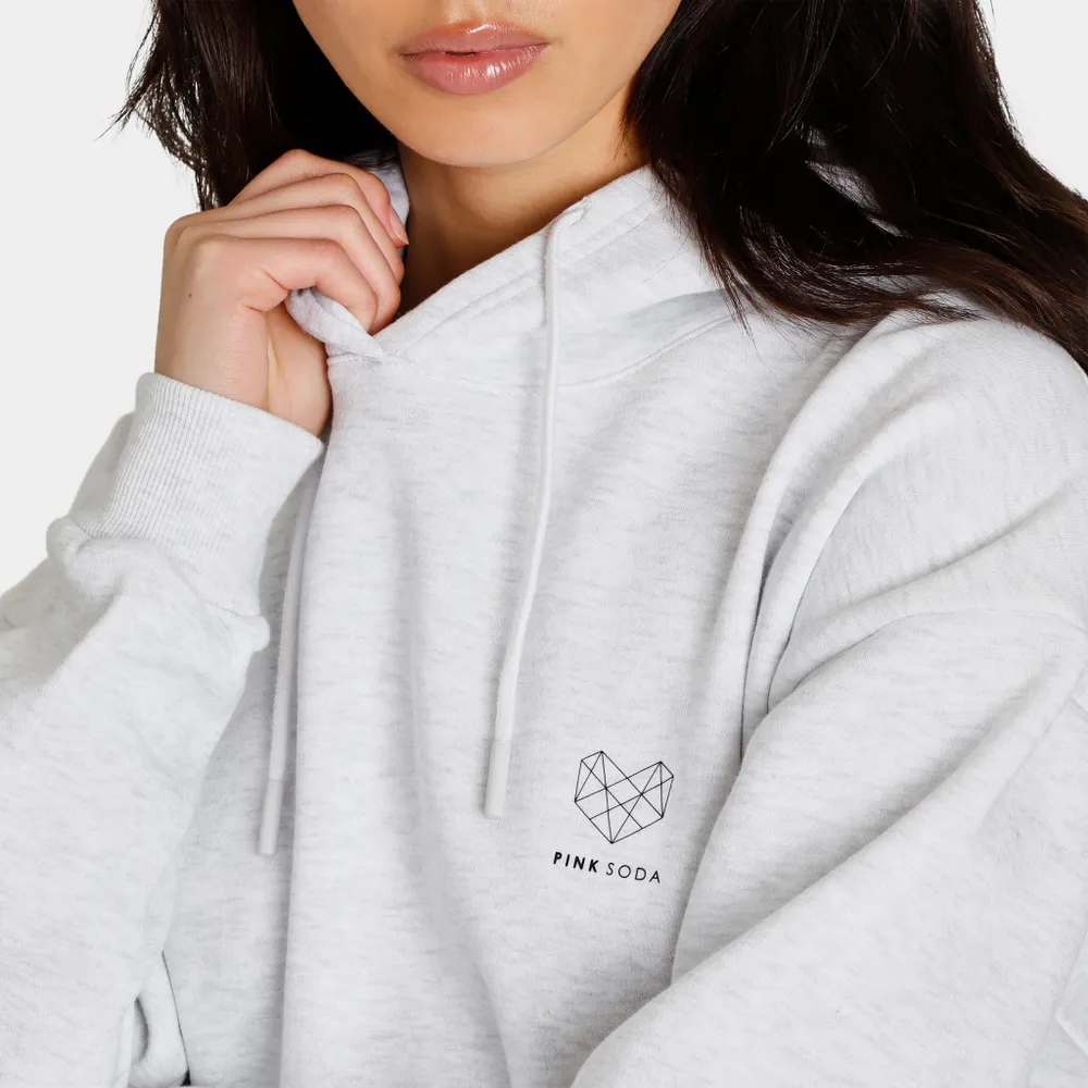 Pink Soda Sport Women’s Essentials Pullover Hoodie / Ice Marl