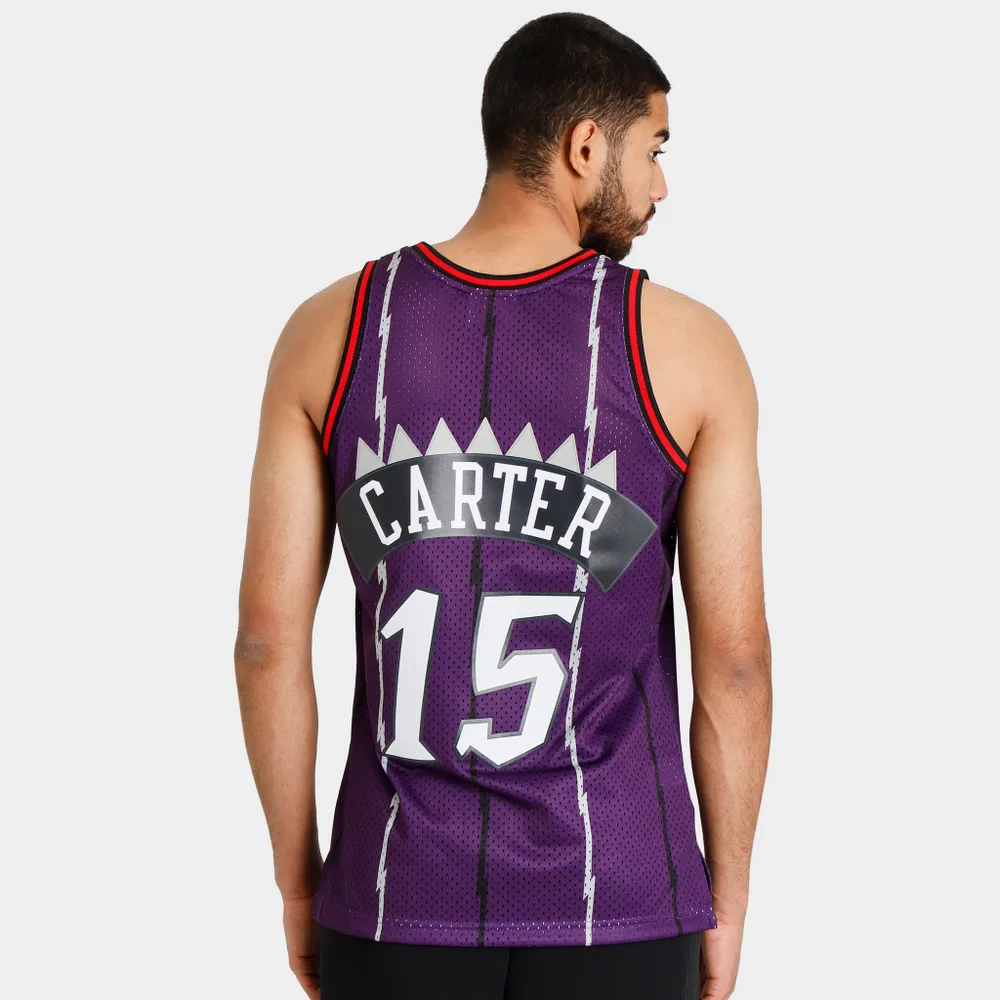 Vince Carter 15 Toronto Raptors 1999-00 Mitchell & Ness Swingman Jersey