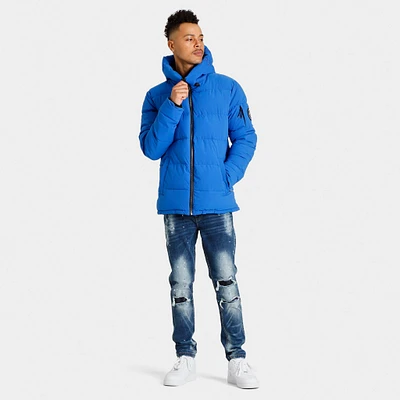 Supply & Demand Craft Puffa Jacket / Blue