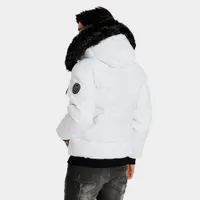 Supply & Demand Orion Short Parka Jacket / White