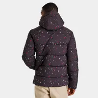 Supply & Demand Paint Splat Puffer Jacket / Black