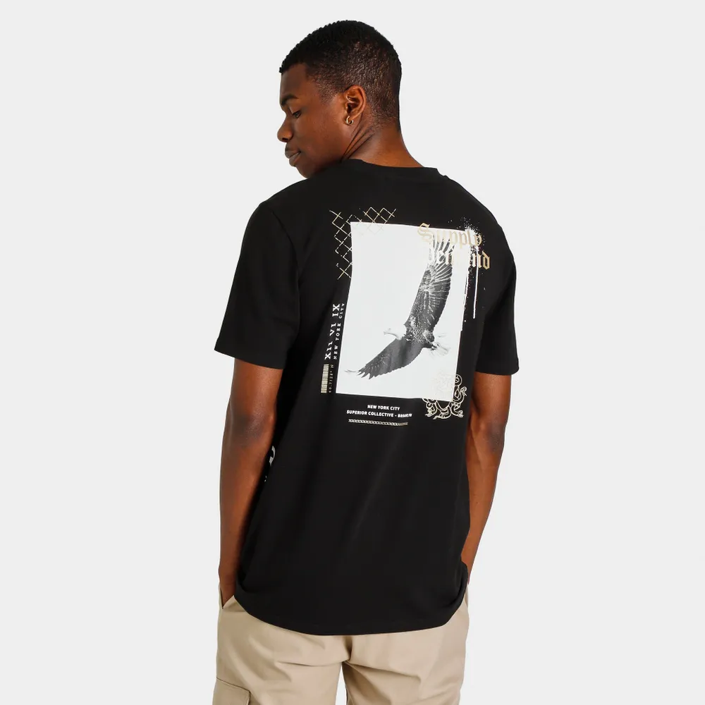 Supply & Demand Gothic Flow T-shirt / Black