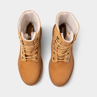 Timberland Women's Authentic Waterproof Fleece Fold-Down Boot / Wheat Nubuck