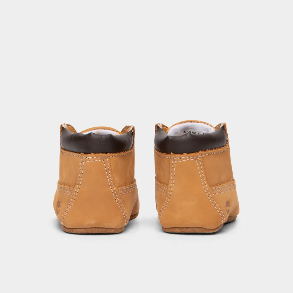 Timberland Infant Boys' Crib Bootie with Hat / Wheat Nubuck
