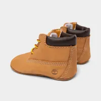 Timberland Infant Boys' Crib Bootie with Hat / Wheat Nubuck