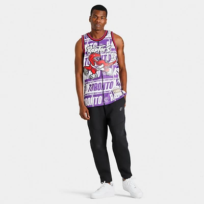 Mitchell & Ness Toronto Raptors Vince Carter Teamwrap Swingman Jersey / Purple