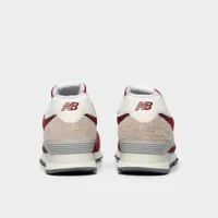 New Balance 574 LNY Classic Crimson / Mindful Grey - Silver Metallic