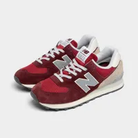 New Balance 574 LNY Classic Crimson / Mindful Grey - Silver Metallic