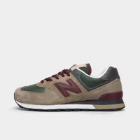 New Balance U574PN2 Khaki / Burgundy - Green