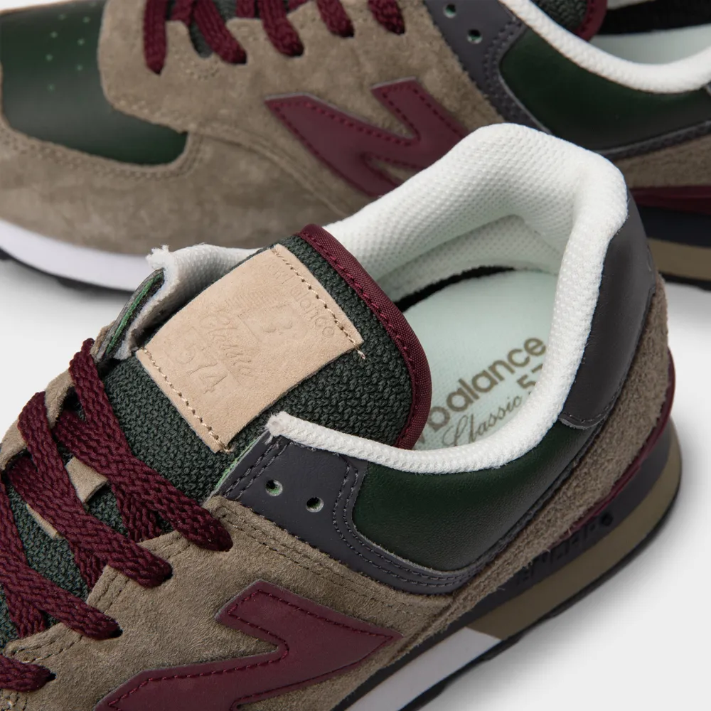 New Balance U574PN2 Khaki / Burgundy - Green