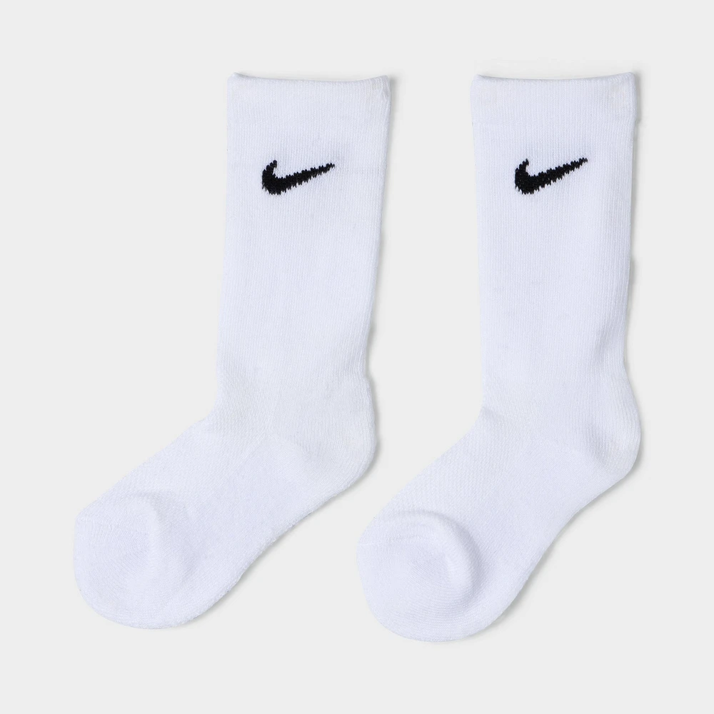 Nike Children's Mesh & Cushioned Crew Socks (6 Pack) / White