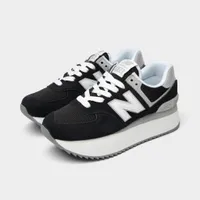 New Balance Women’s 574 Black / Rain Cloud