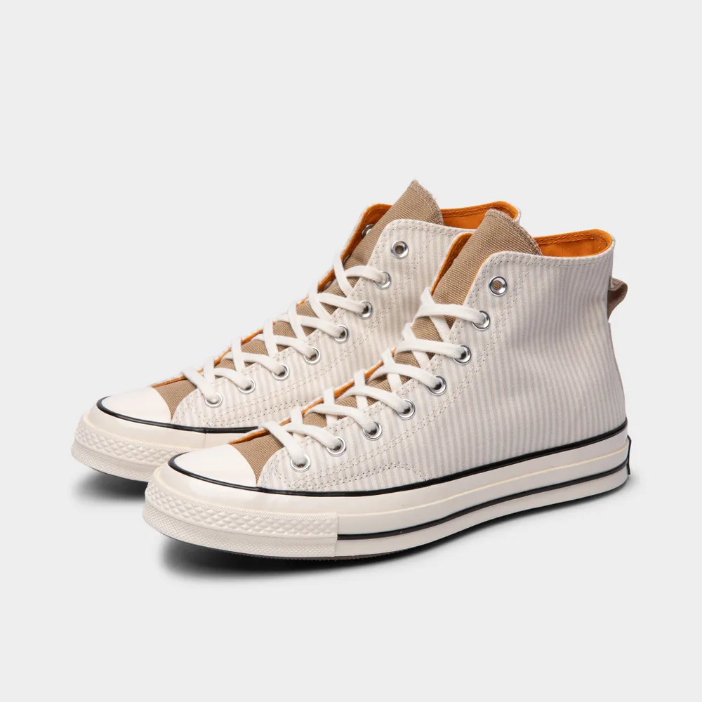 Converse Chuck 70 Crafted Stripe Hi Desert Sand / Egret