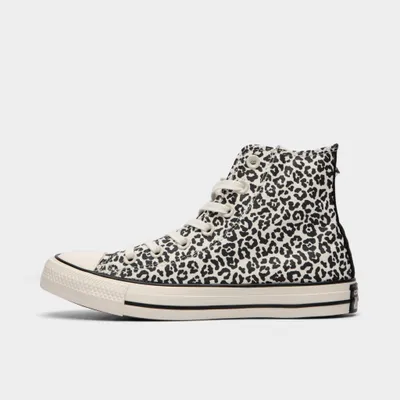 Converse Women’s Chuck Taylor All Star Animal Mix Hi Egret / Black