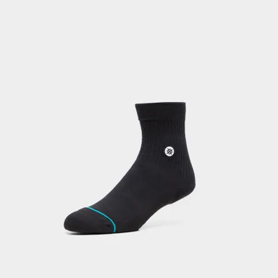Stance Icon Quarter Socks (3 Pack) / Black