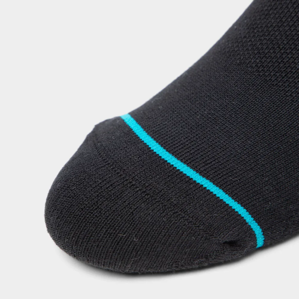 Stance Icon Quarter Socks (3 Pack) / Black