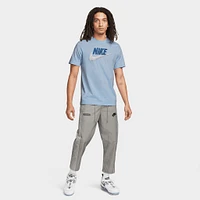 Nike Sportswear Brand Mark T-shirt Light Marine / Dark Marina Blue - White