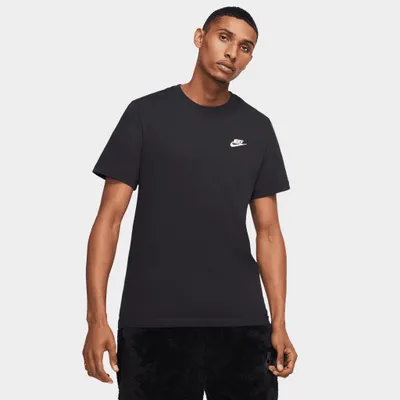 Nike Sportswear Club T-shirt Black / White