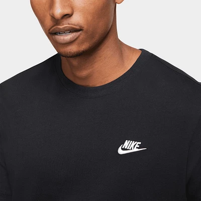 Nike Sportswear Club T-shirt Black / White