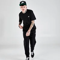 Nike Sportswear Club T-shirt Black / White - Dark Grey