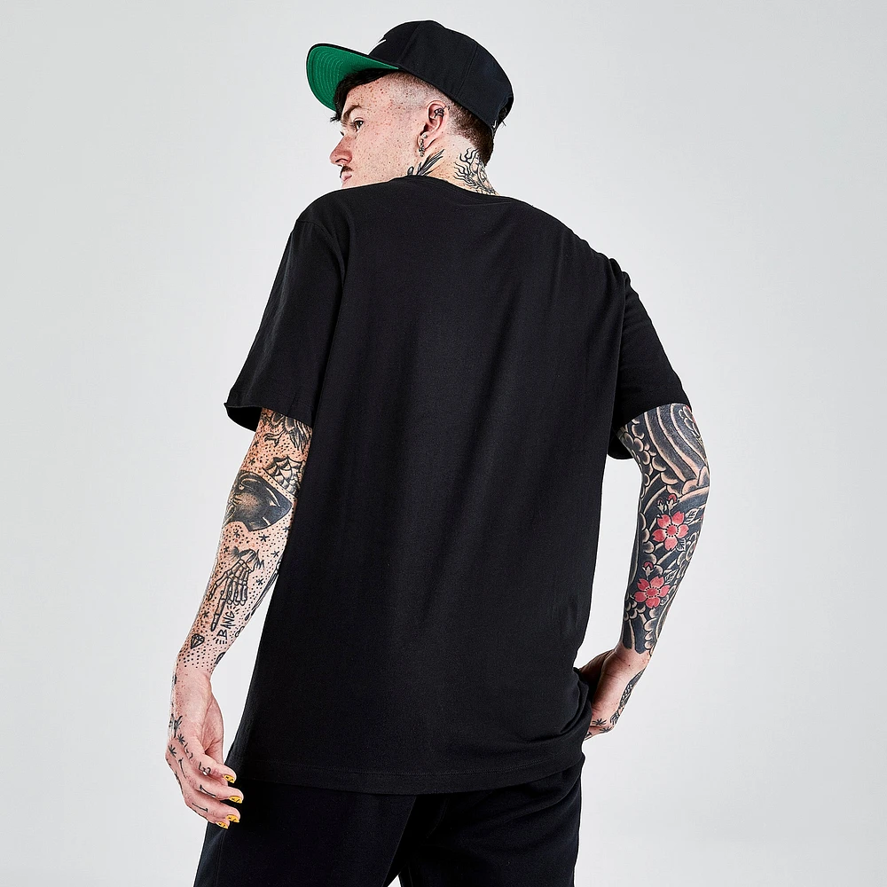 Nike Sportswear Club T-shirt Black / White - Dark Grey