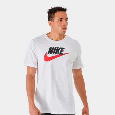 Nike Sportswear Icon Futura T-shirt White / Black - University Red