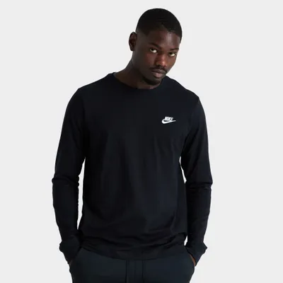 Nike Sportswear Long-Sleeve T-shirt Black / White