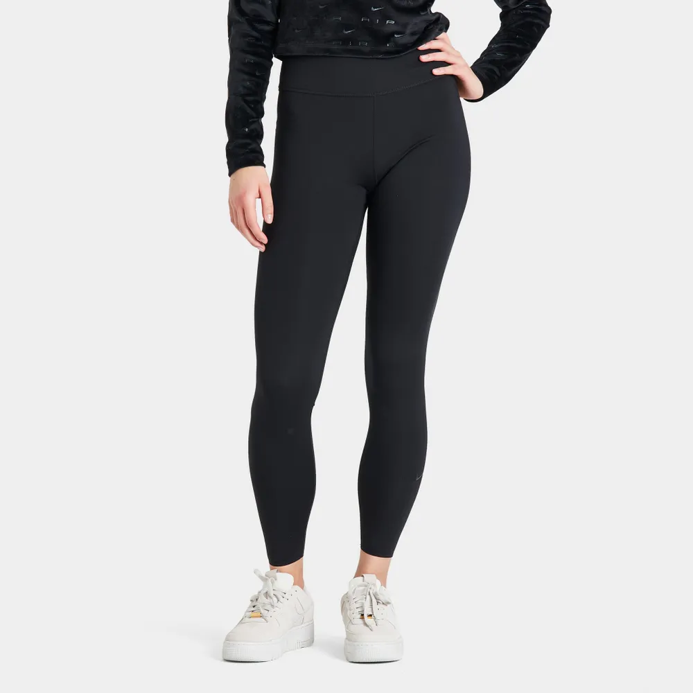 Nike Women's One Luxe Mid-Rise Pocket Leggings Black / Clear