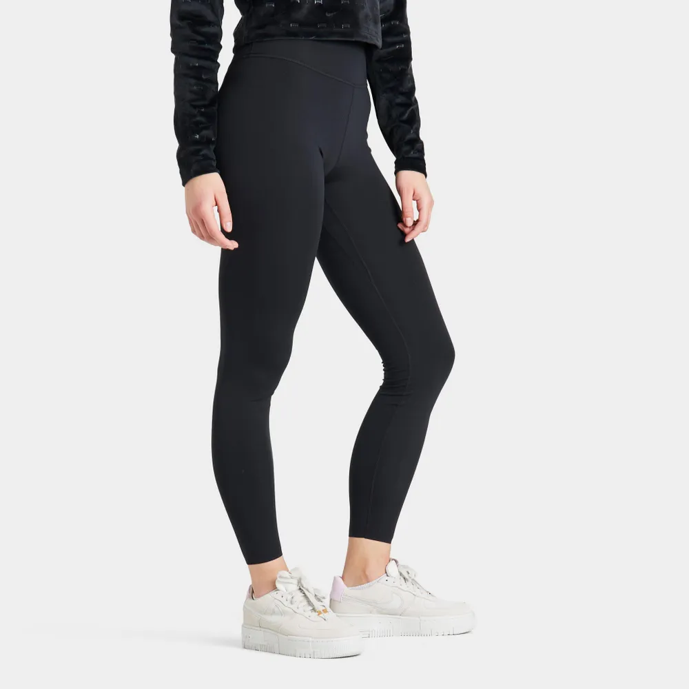 Nike Women’s One Luxe Mid-Rise Pocket Leggings Black / Clear