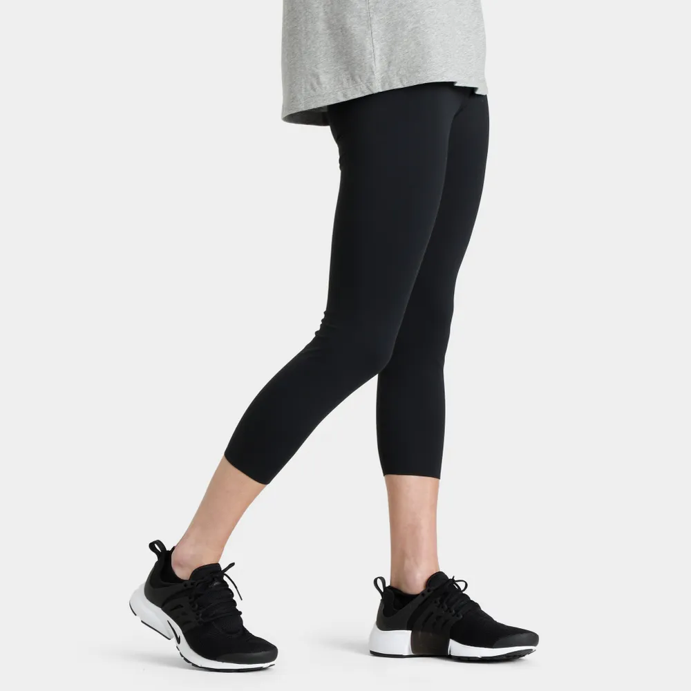 Nike Women’s One Luxe Cropped Tights Black / Clear