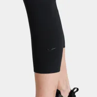 Nike Women’s One Luxe Cropped Tights Black / Clear