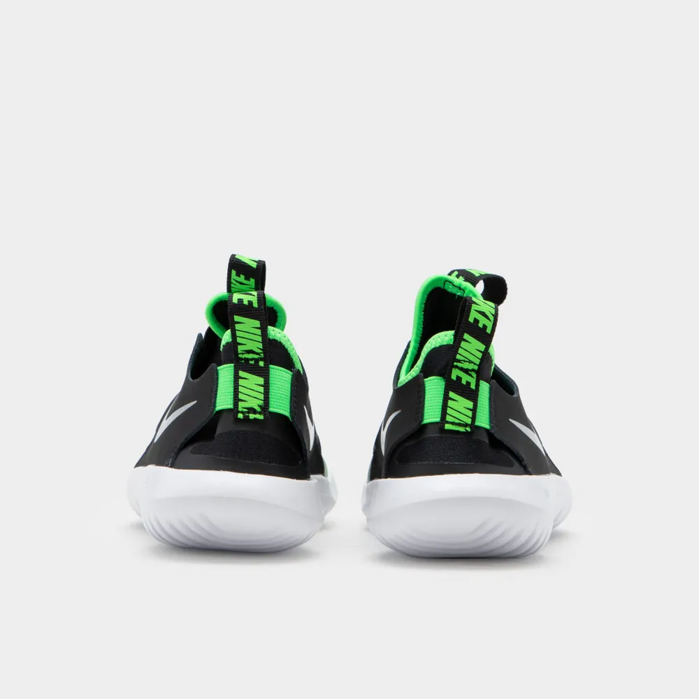 Nike Flex Runner GS Black / Chrome - Green Strike