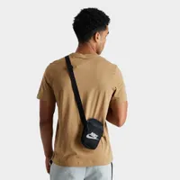 Nike Heritage 1L Crossbody Bag Black / Black - White