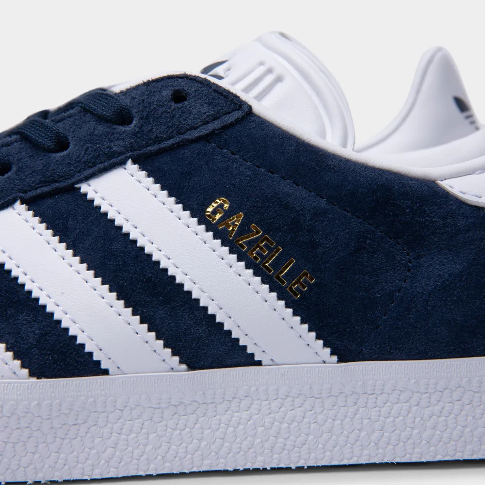 adidas Originals Gazelle Collegiate Navy / White - Gold Metallic