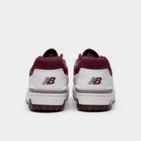 New Balance BB550WBG White / Burgundy - Blue