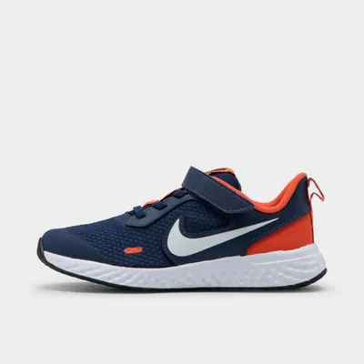 Nike Revolution 5 PS Midnight Navy / White - Orange