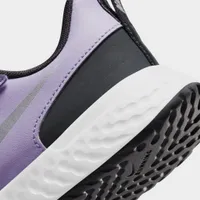 Nike Revolution 5 PS Lilac / Metallic Silver - Dark Smoke Grey