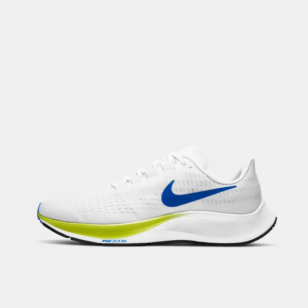 Nike Air Zoom Pegasus 37 White / Racer Blue - Cyber