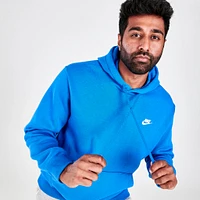 Nike Sportswear Club Fleece Pullover Hoodie Signal Blue / - White